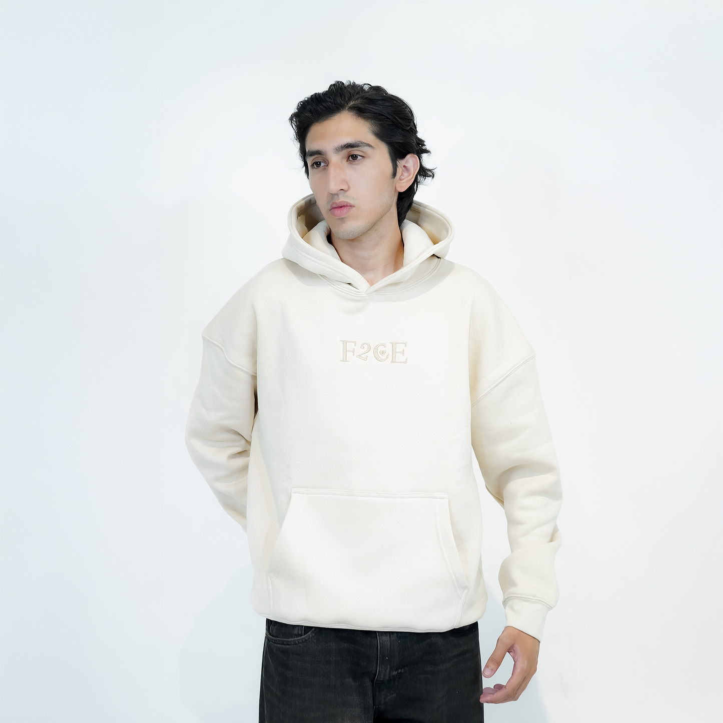 FACE TO FACE UNISEX HOODIE